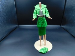 959 BARBIE THEATRE DATE #959 GREEN SATIN  SKIRT,  HAT,  or, GREEN MULES, CHOICE